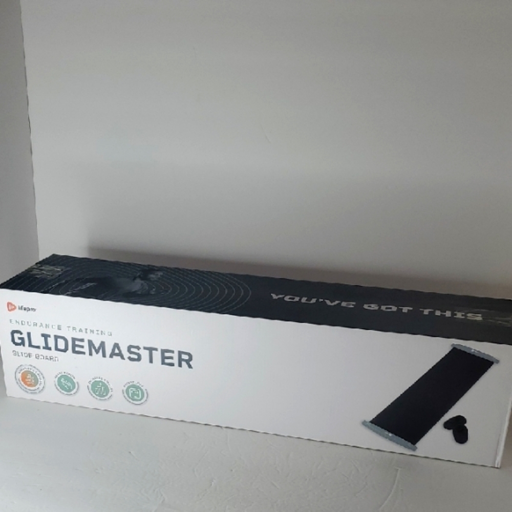NWT Glidemaster Slide Board Endurance Training Stamina Heart Health Weight Loss